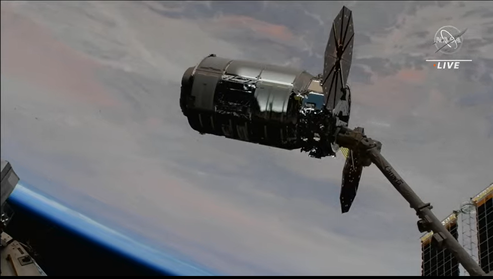 The m-NLP arrives at the ISS