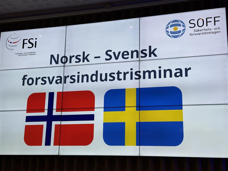 EIDEL at Norwegian–Swedish Defence Industry Seminar